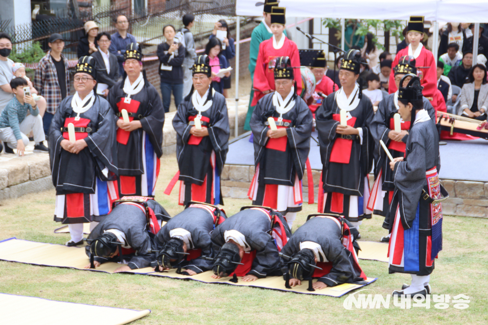 감찰들의 절로 선잠제가 시작됐다. (사진=임동현 기자)