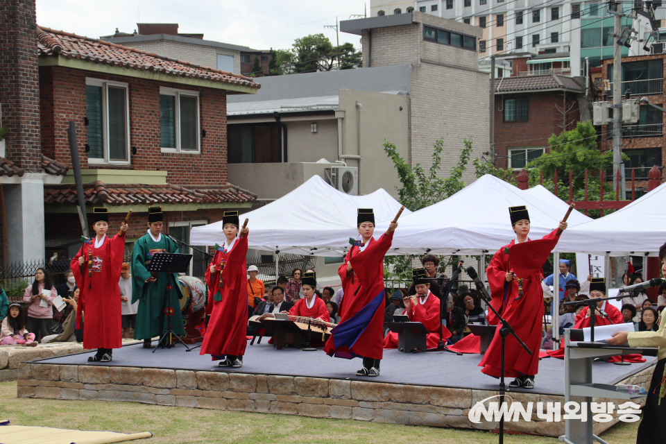 선잠제례악. (사진=임동현 기자)